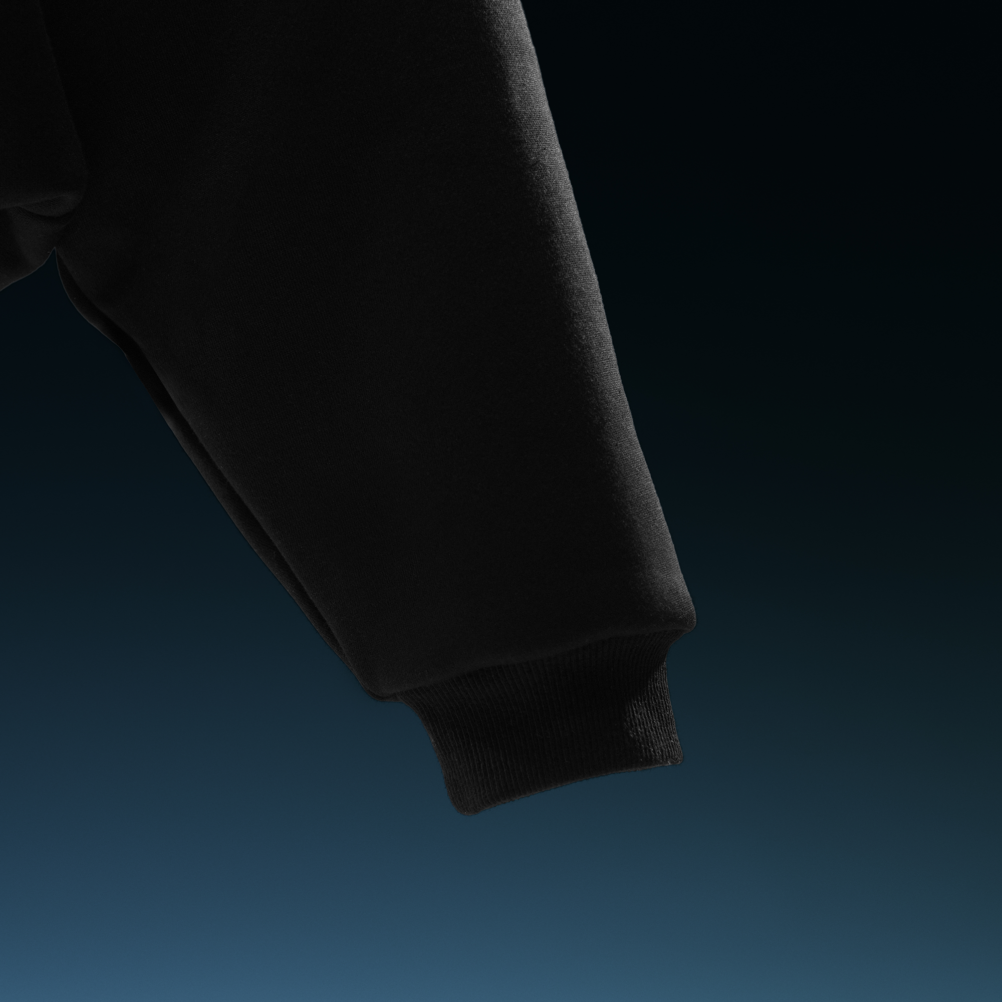 Unlucky Cloud black oversized hoodie close up by Elliot and Dylan Page